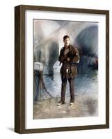 Sir Charles Henry Hawtrey in a Message from Mars, C1902-Ellis & Walery-Framed Giclee Print