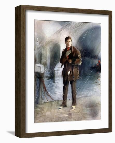 Sir Charles Henry Hawtrey in a Message from Mars, C1902-Ellis & Walery-Framed Giclee Print