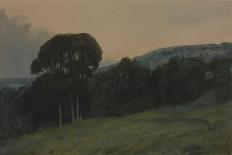 Wooded Landscape-Sir Charles Holroyd-Stretched Canvas