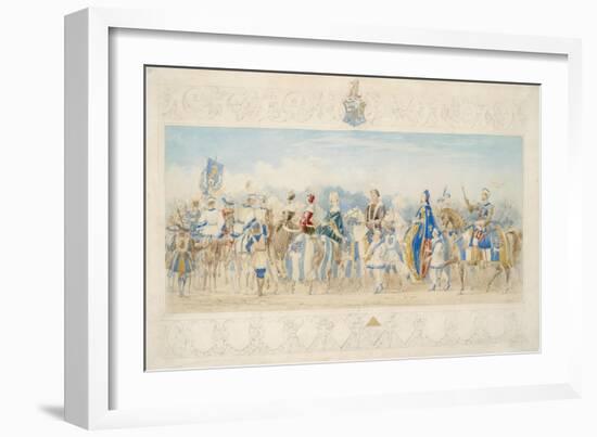 Sir Charles Montelieu Lamb, Knight Marshal of the Lists, 1939-James Henry Nixon-Framed Giclee Print