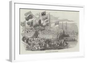 Sir Charles Napier Leaving Portsmouth-null-Framed Giclee Print