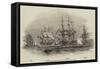 Sir Charles Napier's Squadron in Plymouth Sound-Nicholas Matthews Condy-Framed Stretched Canvas