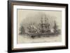 Sir Charles Napier's Squadron in Plymouth Sound-Nicholas Matthews Condy-Framed Giclee Print
