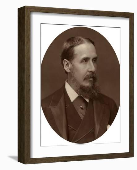 Sir Charles Rivers Wilson, Knight, Civil Servant and Financier, C 1880-Lock & Whitfield-Framed Photographic Print