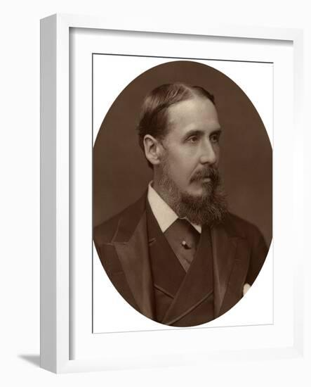 Sir Charles Rivers Wilson, Knight, Civil Servant and Financier, C 1880-Lock & Whitfield-Framed Photographic Print