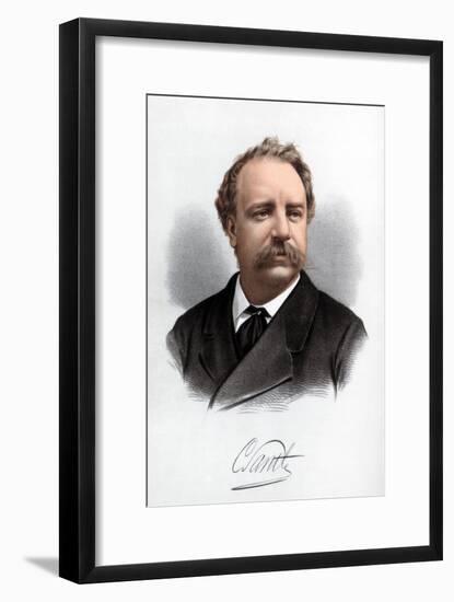 Sir Charles Santley, English Vocalist, C1890-Petter & Galpin Cassell-Framed Giclee Print