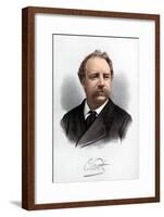 Sir Charles Santley, English Vocalist, C1890-Petter & Galpin Cassell-Framed Giclee Print