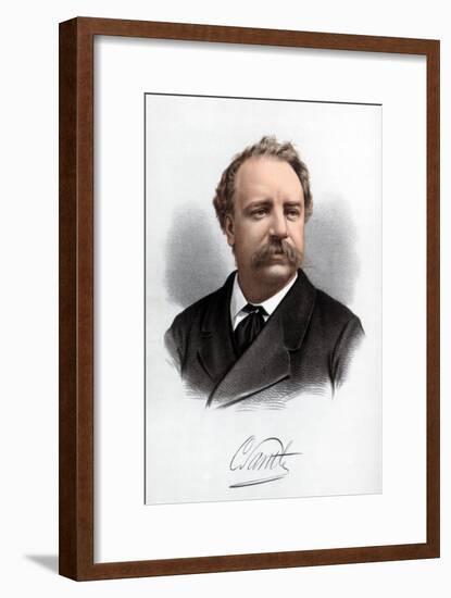 Sir Charles Santley, English Vocalist, C1890-Petter & Galpin Cassell-Framed Giclee Print