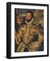 'Sir Charles Somerset', c1566-George Gower-Framed Giclee Print