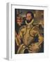 'Sir Charles Somerset', c1566-George Gower-Framed Giclee Print