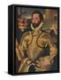 'Sir Charles Somerset', c1566-George Gower-Framed Stretched Canvas