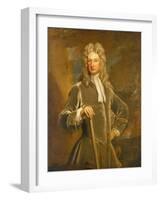 Sir Charles Wager (1666-1743), 1710 (Oil on Canvas)-Godfrey Kneller-Framed Giclee Print