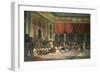 Sir Charles Warre Malet,British Resident at Court of Poona, in 1790 Concluding a Treaty in Durbar-Thomas Daniell-Framed Giclee Print