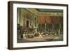 Sir Charles Warre Malet, Concluding a Treaty in 1790 in Durbar with the Peshwa-Thomas Daniell-Framed Giclee Print