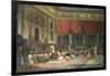 Sir Charles Warre Malet, in 1790 Concluding a Treaty in Durbar with Souae Madarow-Thomas Daniell-Framed Giclee Print