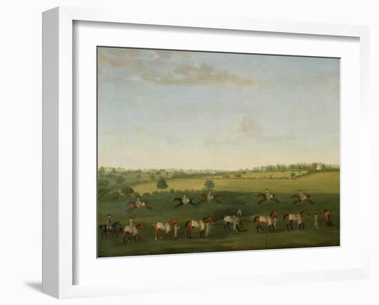 Sir Charles Warre Malet's String of Racehorses at Exercise-Francis Sartorius-Framed Giclee Print