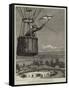 Sir Charles Warren in a War Balloon-null-Framed Stretched Canvas