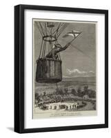 Sir Charles Warren in a War Balloon-null-Framed Giclee Print