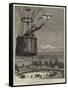 Sir Charles Warren in a War Balloon-null-Framed Stretched Canvas