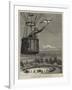 Sir Charles Warren in a War Balloon-null-Framed Giclee Print