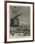 Sir Charles Warren in a War Balloon-null-Framed Giclee Print