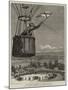 Sir Charles Warren in a War Balloon-null-Mounted Giclee Print