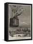 Sir Charles Warren in a War Balloon-null-Framed Stretched Canvas