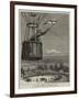 Sir Charles Warren in a War Balloon-null-Framed Giclee Print