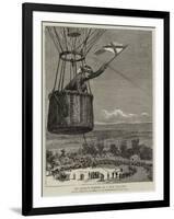 Sir Charles Warren in a War Balloon-null-Framed Giclee Print