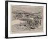 Sir Charles Warren's Force Crossing the Tugela River on 17 January-Charles Edwin Fripp-Framed Giclee Print