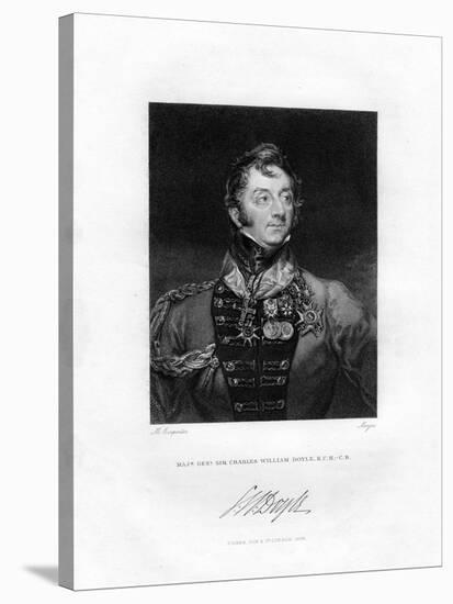 Sir Charles William Doyle, British General, 1829-Henri Meyer-Stretched Canvas