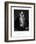 Sir Christopher Hatton, English Politician-E Scriven-Framed Giclee Print