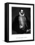 Sir Christopher Hatton, English Politician-E Scriven-Framed Stretched Canvas