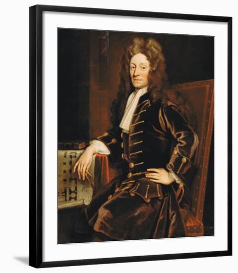 Sir Christopher Wren, 1711-Godfrey Kneller-Framed Premium Giclee Print
