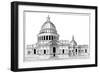 Sir Christopher Wren's Original Model for St Paul's Cathedral, London, C1670-1672-Arthur Robertson-Framed Giclee Print