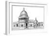 Sir Christopher Wren's Original Model for St Paul's Cathedral, London, C1670-1672-Arthur Robertson-Framed Giclee Print