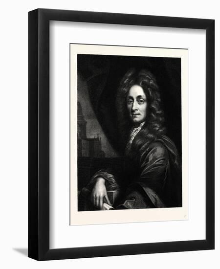 Sir Christopher Wren-null-Framed Premium Giclee Print