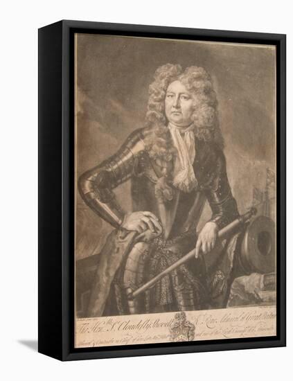 Sir Cloudesley Shovell, Admiral, 1723-John Faber-Framed Stretched Canvas