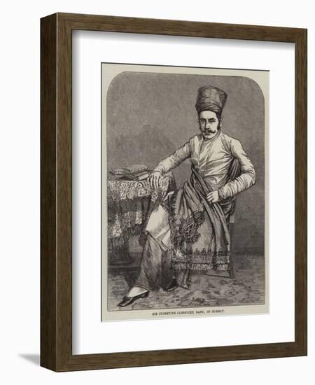 Sir Cursetjee Jamsetjee, Baronet, of Bombay-null-Framed Giclee Print