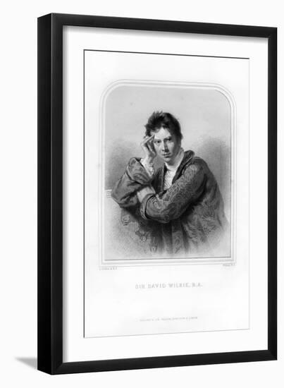 Sir David Wilkie, Scottish Painter-William Holl II-Framed Giclee Print