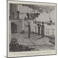 Sir E Satow Received by Captain Burke on Board HMS Orlando at Wusung-Henry Charles Seppings Wright-Mounted Giclee Print