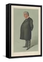 Sir Edmund Barton-Sir Leslie Ward-Framed Stretched Canvas