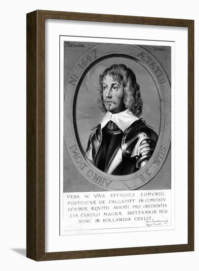 Sir Edmund Fortescue-H Danckies-Framed Art Print