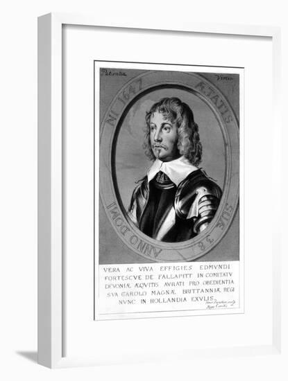 Sir Edmund Fortescue-H Danckies-Framed Art Print