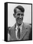 Sir Edmund Hillary, Portrait, Returning from the Everest Expedition-null-Framed Stretched Canvas