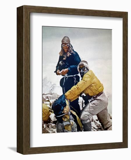 Sir Edmund Hillary-null-Framed Photographic Print