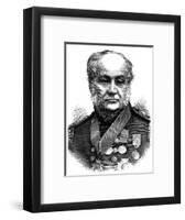 Sir Edward Belcher, British Naval Officer-null-Framed Art Print