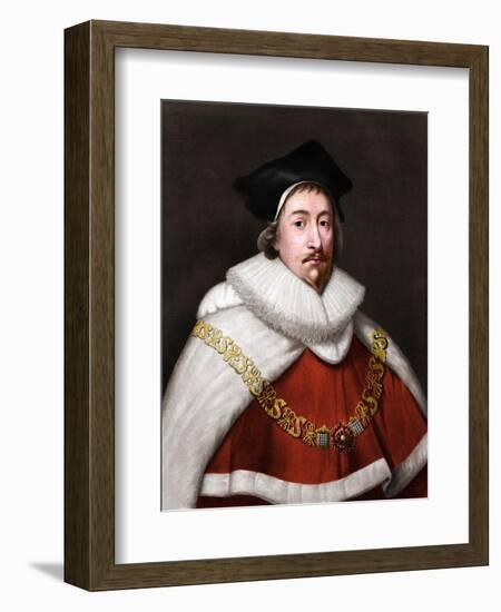 'Sir Edward Coke', c16th century, (1904)-Cornelius Janssen van Ceulen-Framed Giclee Print