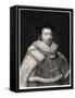 Sir Edward Coke, Recorder of London, 19th Century-J Posselwhite-Framed Stretched Canvas