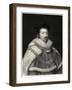 Sir Edward Coke, Recorder of London, 19th Century-J Posselwhite-Framed Giclee Print